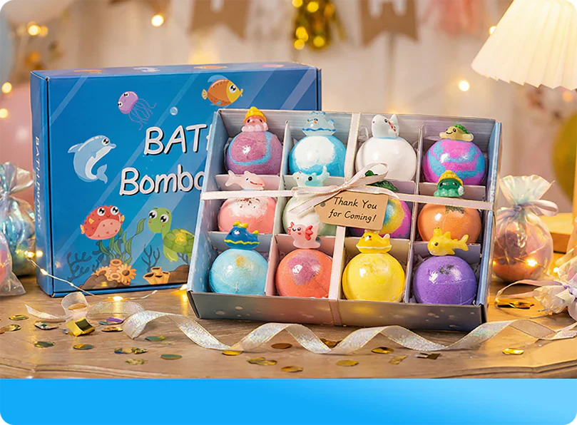Emfizo™ - 2PCS Bath Bombs Set with Toys Inside with Toys Inside