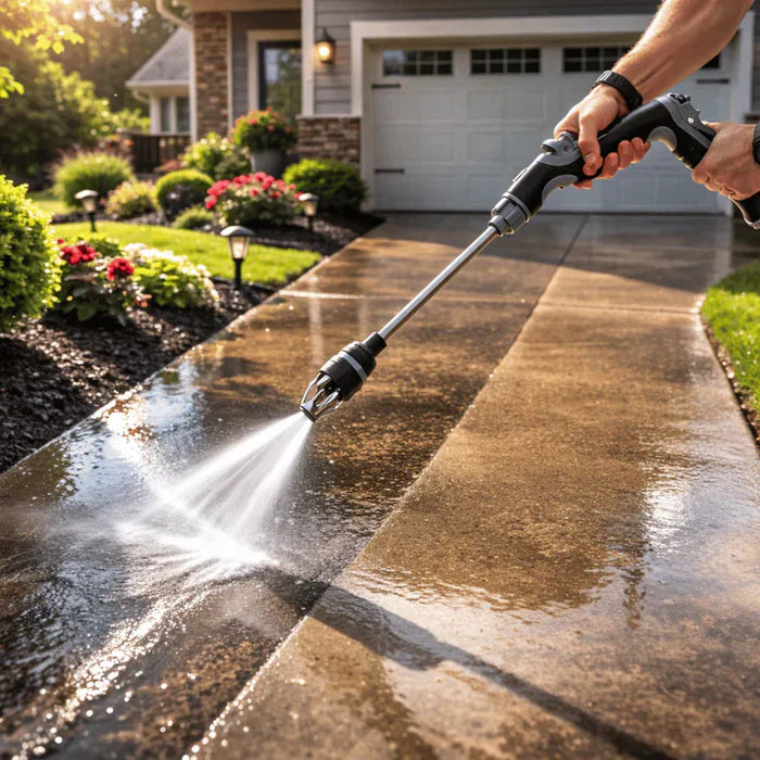 Emfizo™ - Power high-pressure cleaner for every garden hose